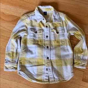 Baby Gap Flannel shirt boys size 5